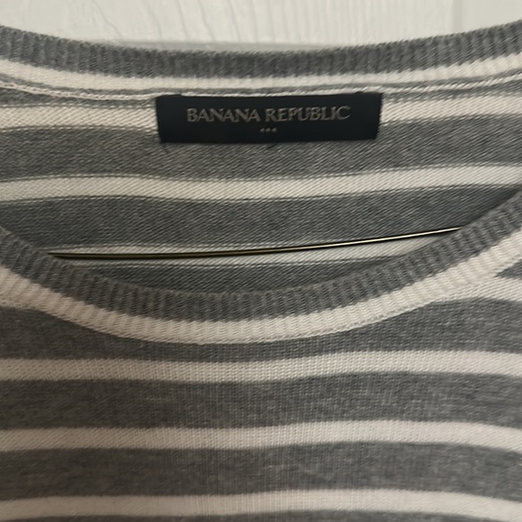 Banana Republic flutter sleeve striped sweater xs - Picture 2 of 6